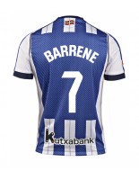 Real Sociedad Ander Barrenetxea #7 Hjemmedrakt 2025-26 Korte ermer